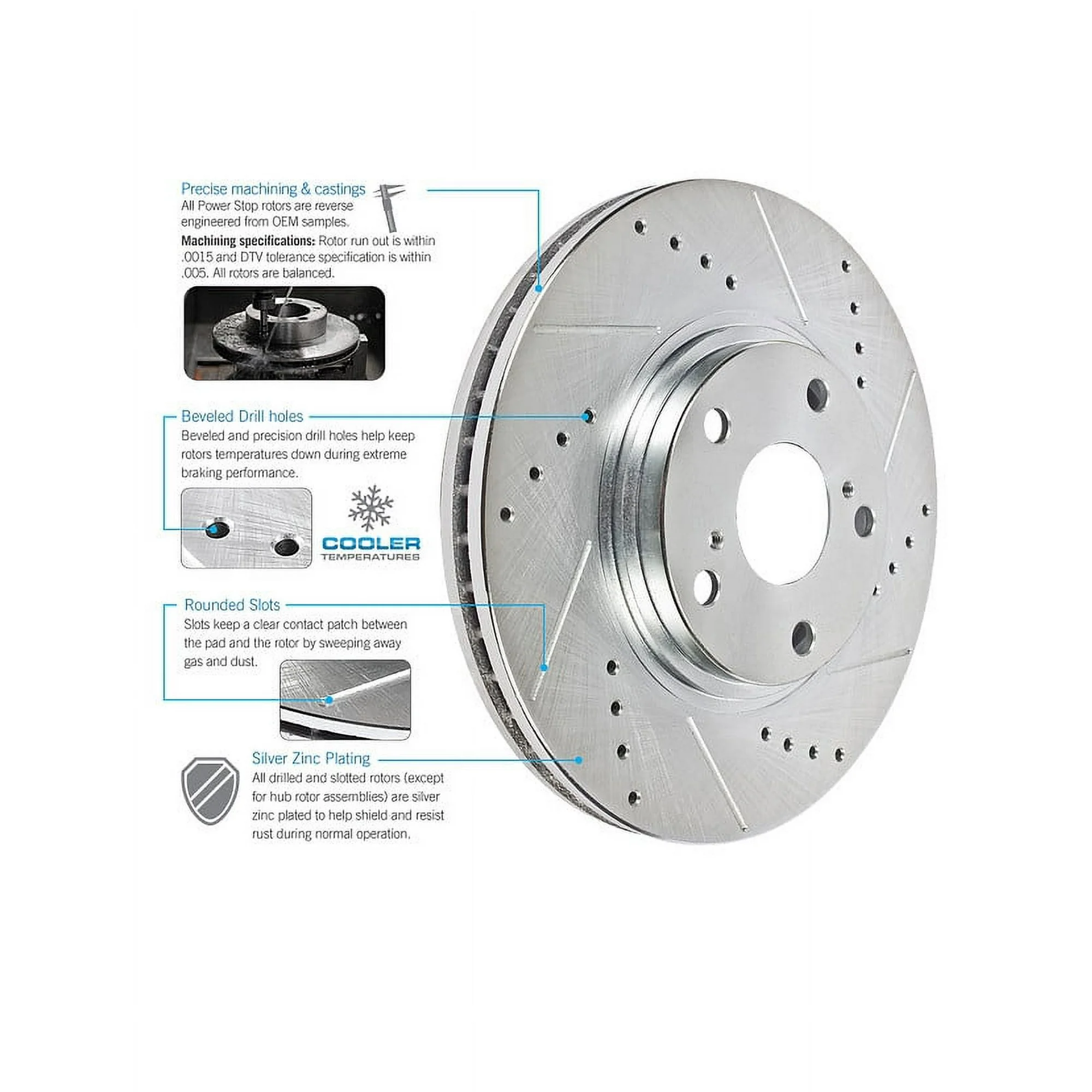 Power Stop K6762 Z23 Evolution Sport Brake Kit